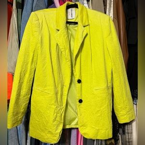 Collusion neon oversized blazer